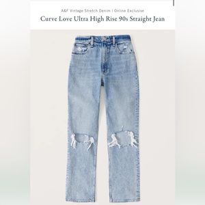 Curve Love Abercrombie Jeans